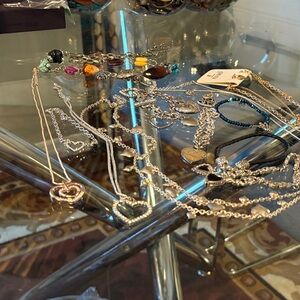 Heart assortment with various styles, lot of 14 pieces